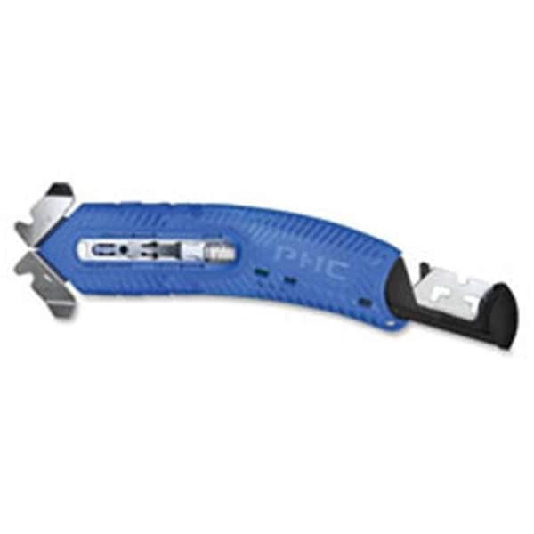Pacific Handy Cutter PHCS8 Safety Cutter; with Tape Splitter;1 Blade;Ambidextrous;5.75 in. L;BE